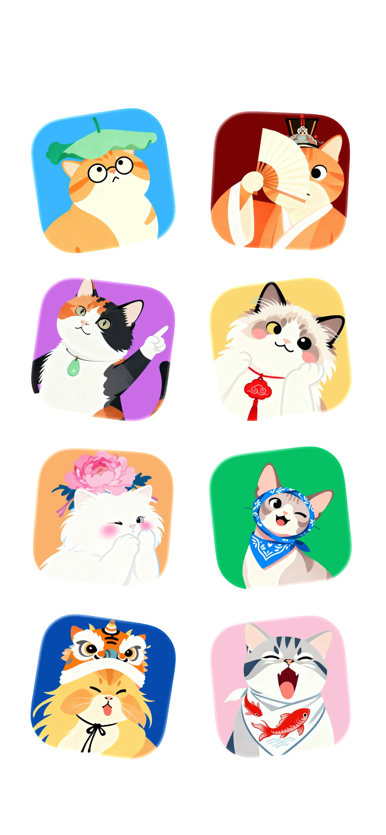 喵时计猫咪伙伴界面，显示温和猫咪陪伴功能